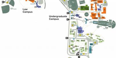 Karte von lewis und clark College